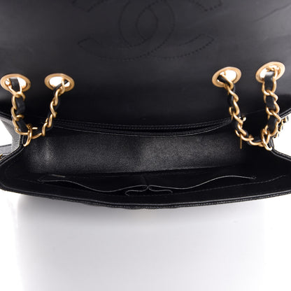 Chanel Caviar Quilted Medium CC Filigree Flap Black 6 of 8