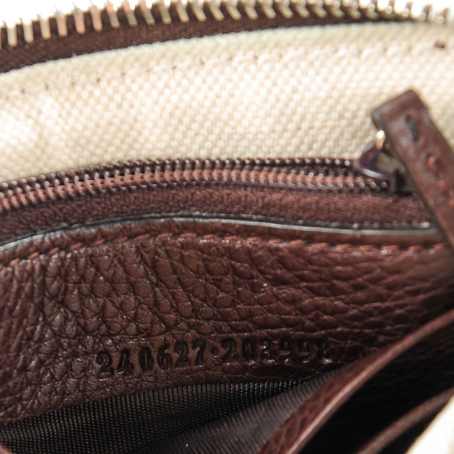 Monogram Horsebit Wristlet Brown