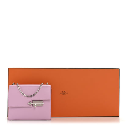 Hermes Chevre Mysore Mini Verrou Chaine Bag Mauve Sylvestre 12 of 12