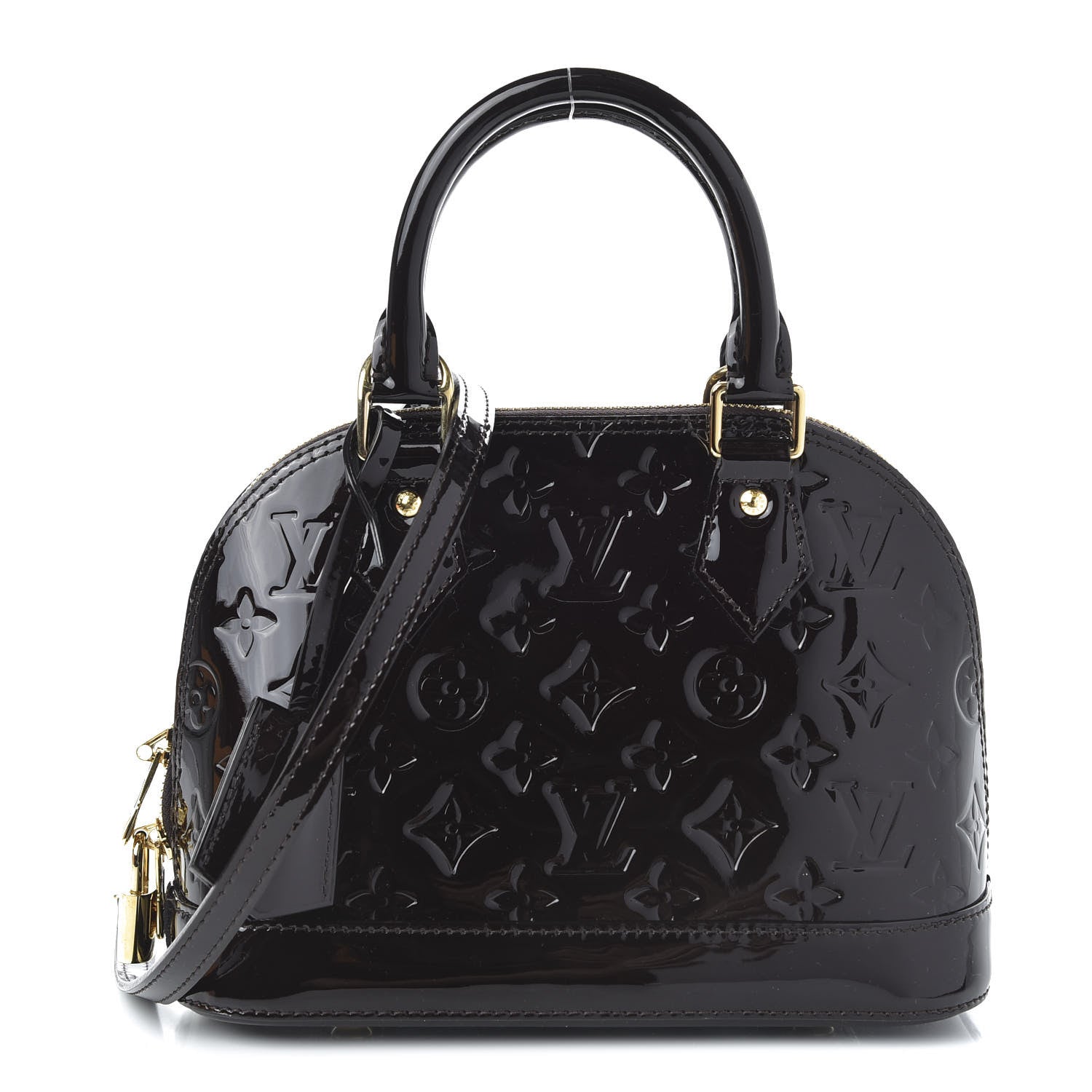 Louis Vuitton Vernis Alma BB Amarante 1 of 10