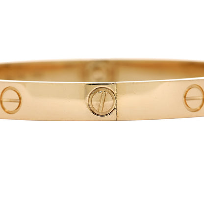 Cartier 18K Yellow Gold LOVE Bracelet 18 4 of 9