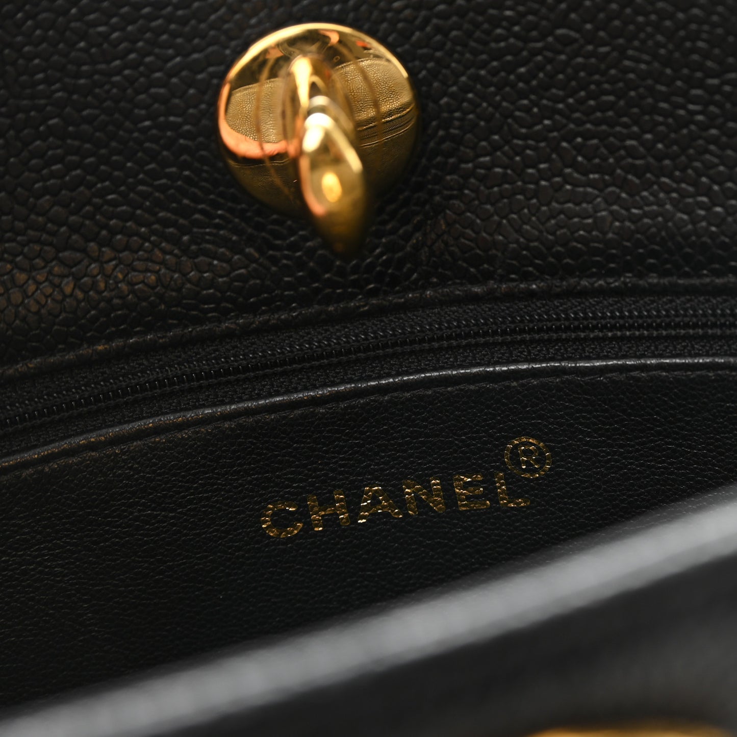 Caviar Shopper Tote Black