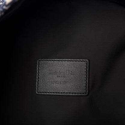 Christian Dior Oblique Diortravel Backpack Blue 5 of 9