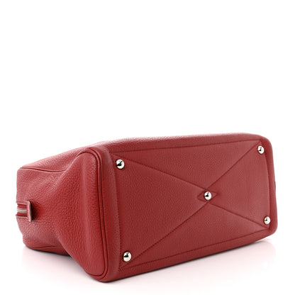 Hermes Taurillon Clemence Victoria 35 Rouge Garance 4 of 16