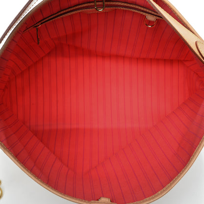 Louis Vuitton Damier Azur Delightful MM Pink 5 of 7