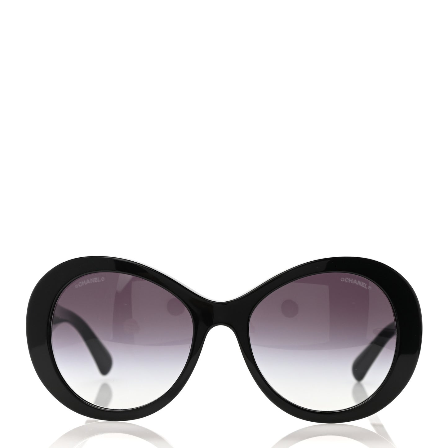 Oval CC Sunglasses 5372 Black