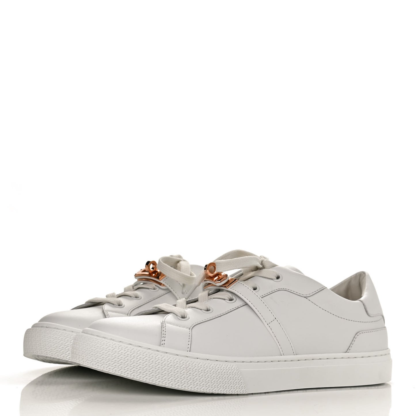 Calfskin Day Sneakers 41 White