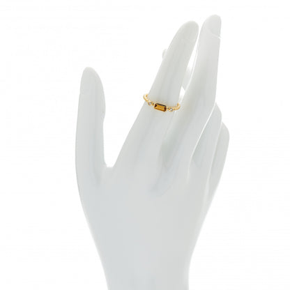 David Yurman 18K Yellow Gold Diamond Citrine Novella Stack Ring 51 5.75 2 of 3