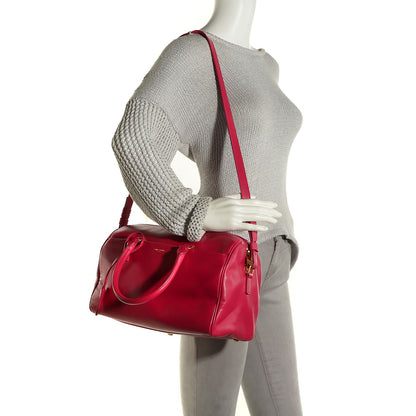 Saint Laurent Calfskin Classic Duffle 6 Fuchsia 2 of 9