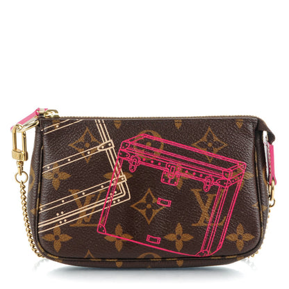 Louis Vuitton Monogram 2014 Christmas Animation Mini Pochette Accessories 1 of 7