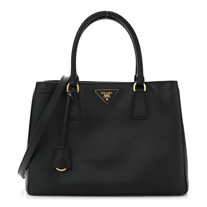 Prada Saffiano Lux Medium Tote Black 1 of 13