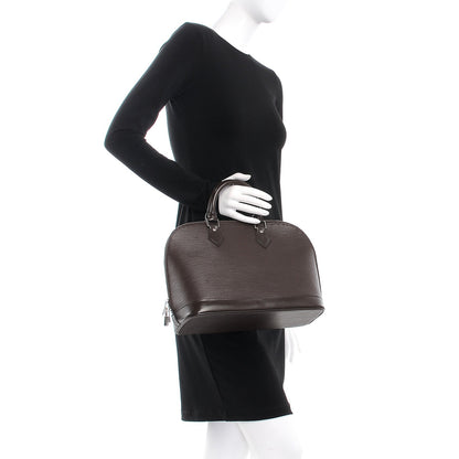 Louis Vuitton Epi Alma PM Moka 2 of 14