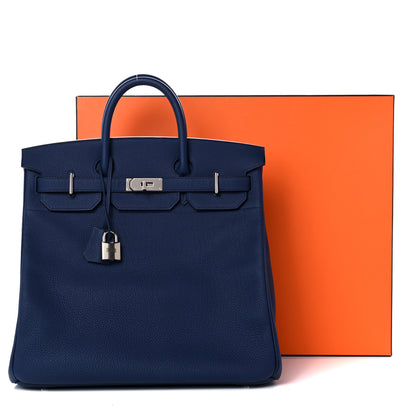 Hermes Togo HAC Birkin 40 Bleu Nuit 10 of 10