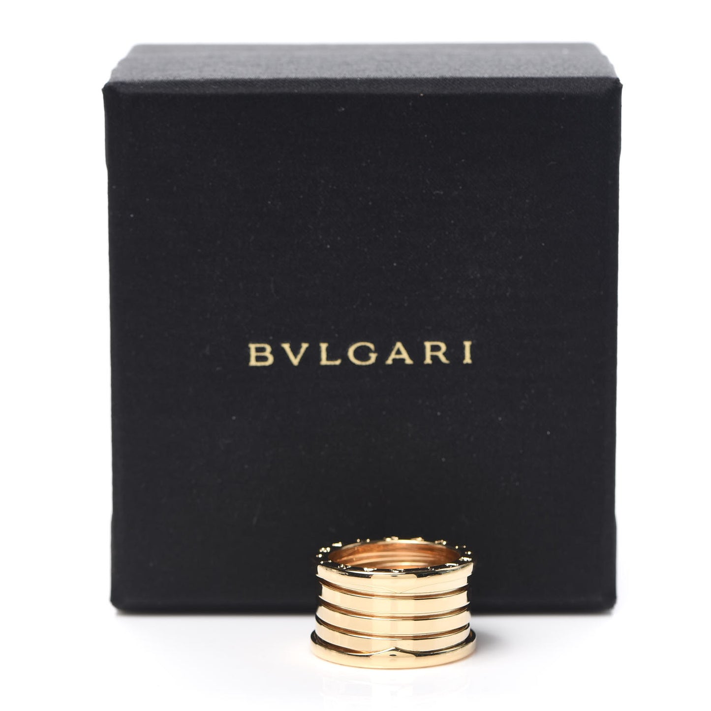 18K Yellow Gold B.Zero1 Five-Band Anniversary Ring 54 6.75