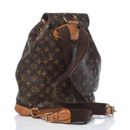 Louis Vuitton Monogram Montsouris GM Backpack 3 of 11