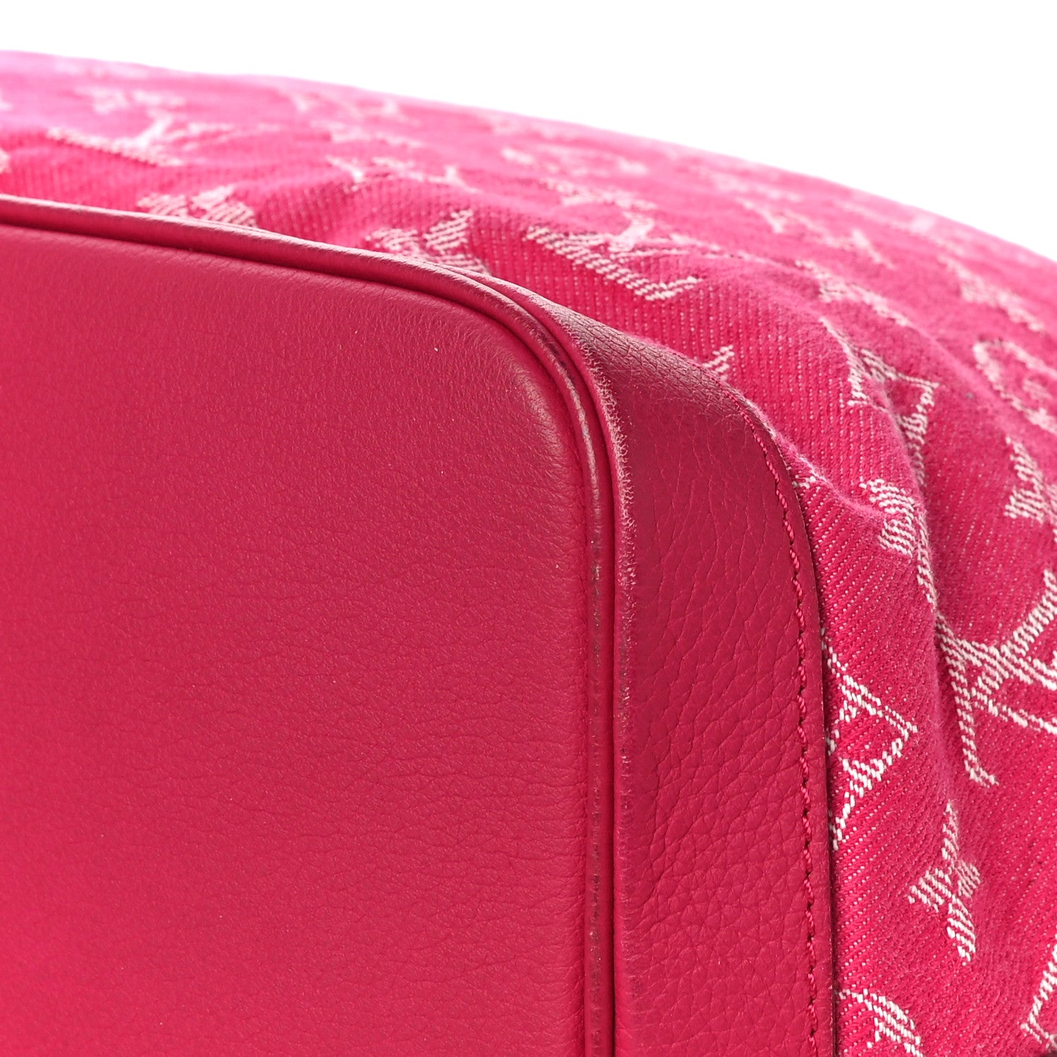 Louis Vuitton Denim Noefull MM Rose Indien 10 of 18