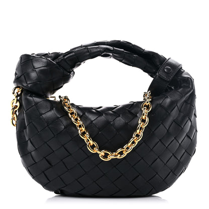 Bottega Veneta Nappa Intrecciato Mini Chain Jodie Black 1 of 7