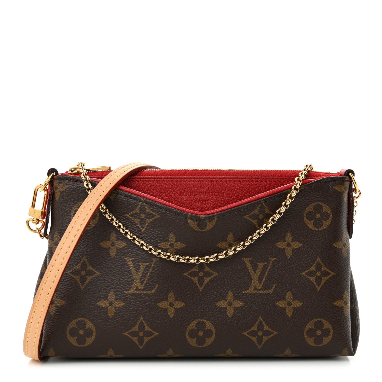 Louis Vuitton Monogram Pallas Clutch Cherry 1 of 11