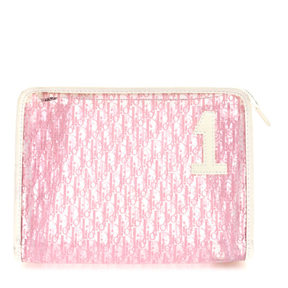 Christian Dior PVC Monogram Girly Cosmetic Case Pink 1 of 6