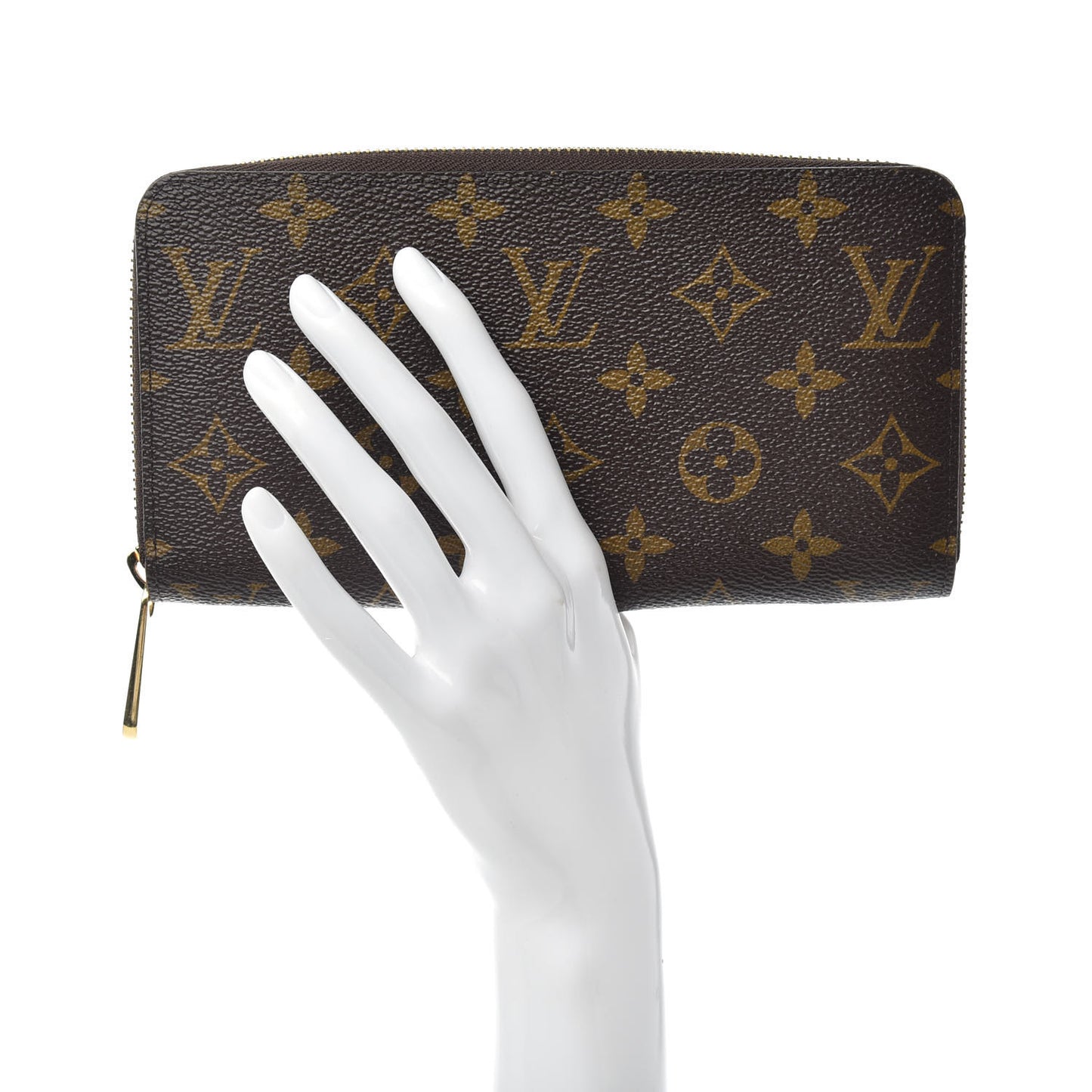 Monogram Zippy Wallet Coquelicot