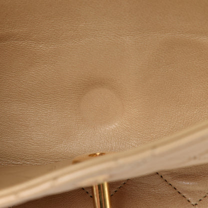 Chanel Lambskin Quilted Small Double Flap Beige 7 of 15