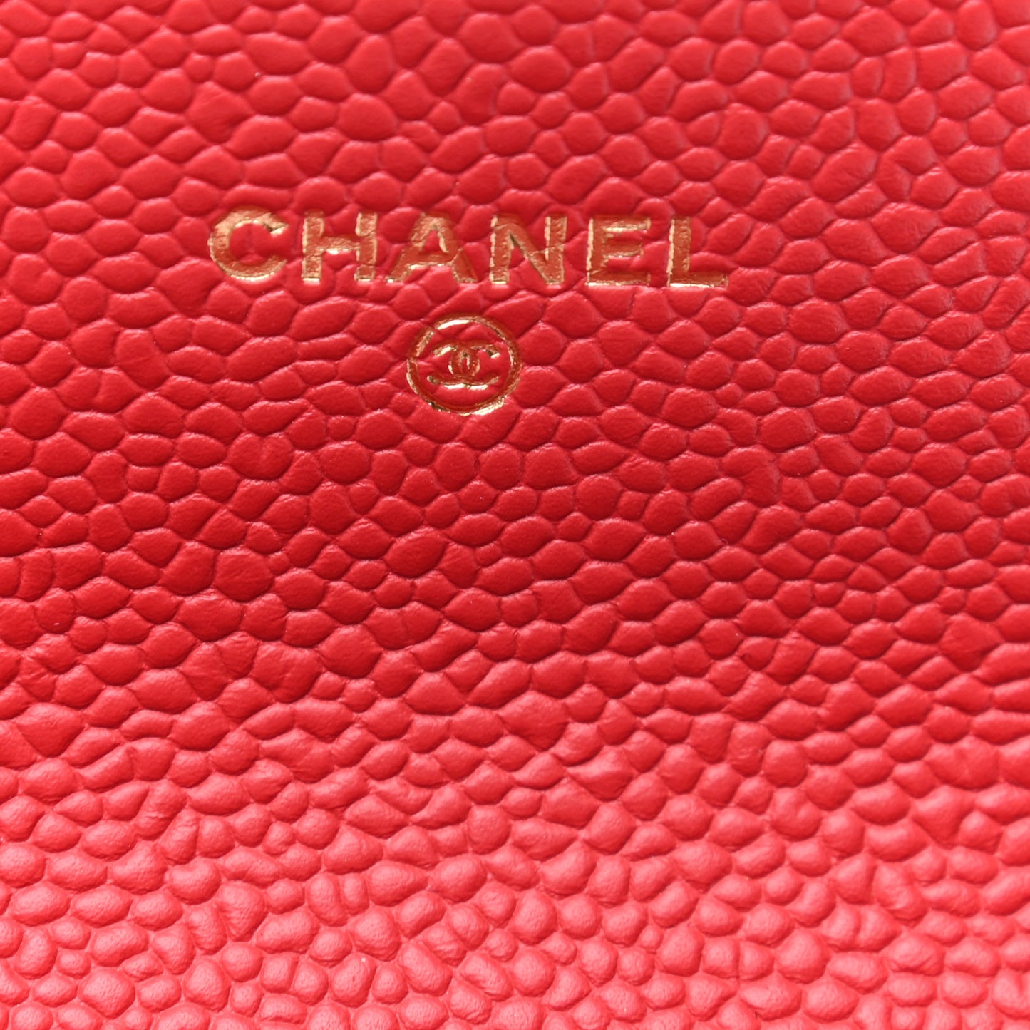 Caviar Quilted Boy Flap Card Holder Red