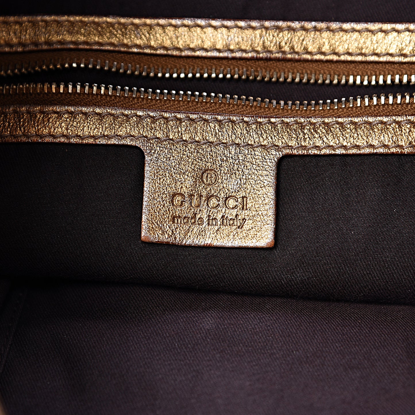 Metallic Guccissima Jackie O Bouvier Web Hobo