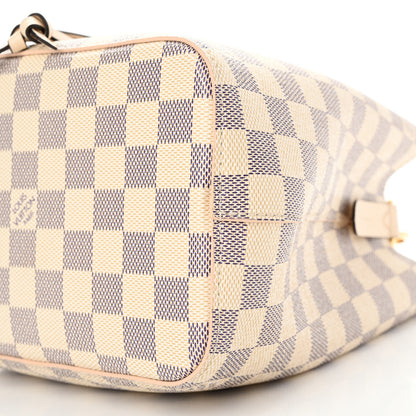 Louis Vuitton Damier Azur Braided Neonoe BB Pink 10 of 10