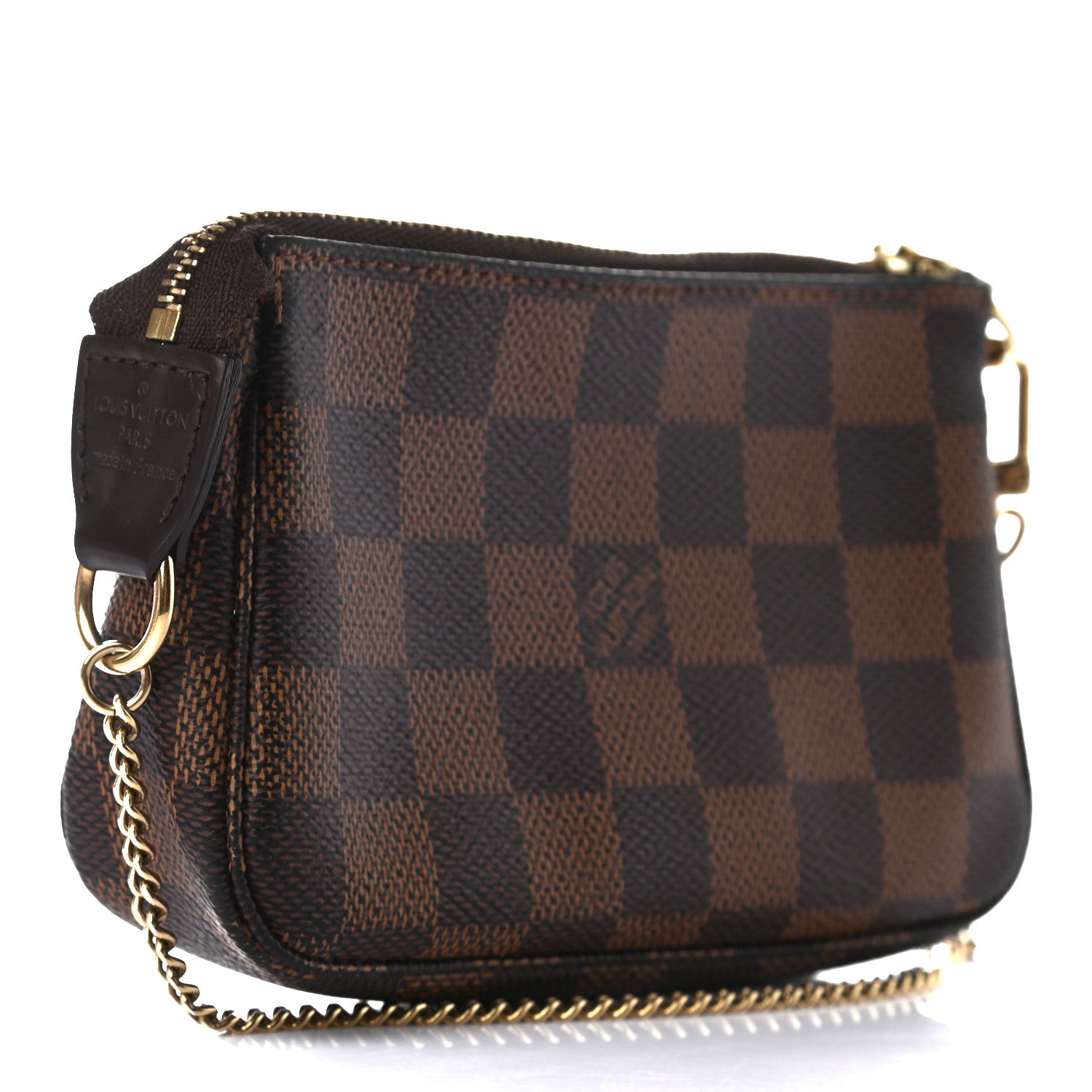 Louis Vuitton Damier Ebene Mini Pochette Accessories 3 of 7