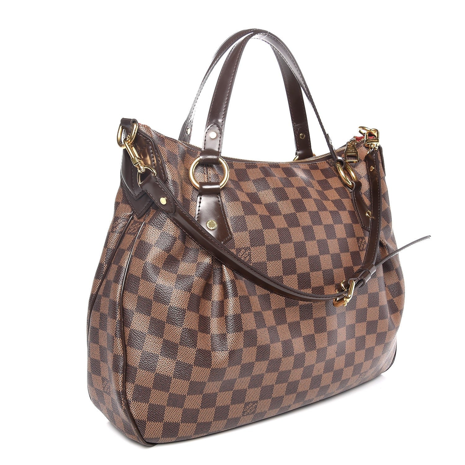 Louis Vuitton Damier Ebene Evora MM 3 of 9