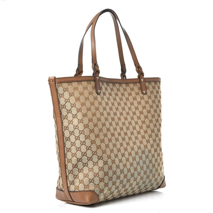 Gucci Monogram Large Craft Tote Light Brown 3 of 13
