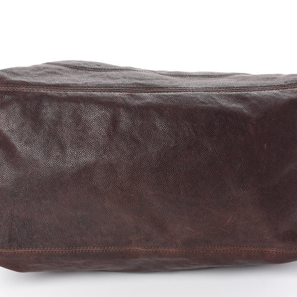 Chanel Distressed Caviar XL Coco Cabas Brown 12 of 12