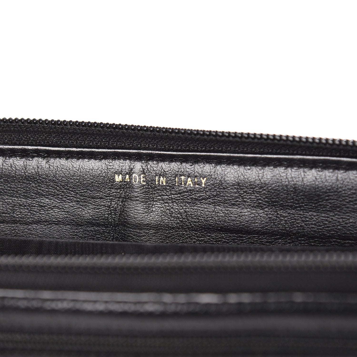 Chanel Caviar Timeless CC Zip Around Wallet Black 7 of 11