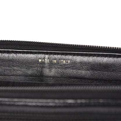Chanel Caviar Timeless CC Zip Around Wallet Black 7 of 11