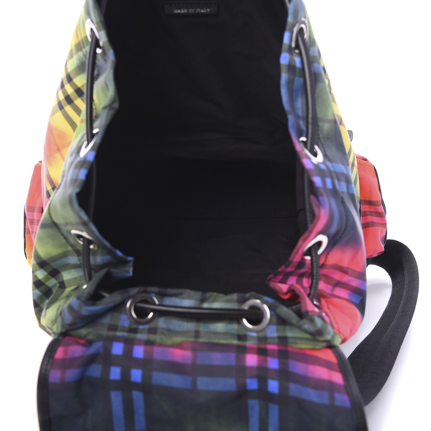 Nylon Tie Dye Large Rucksack Backpack Multicolor