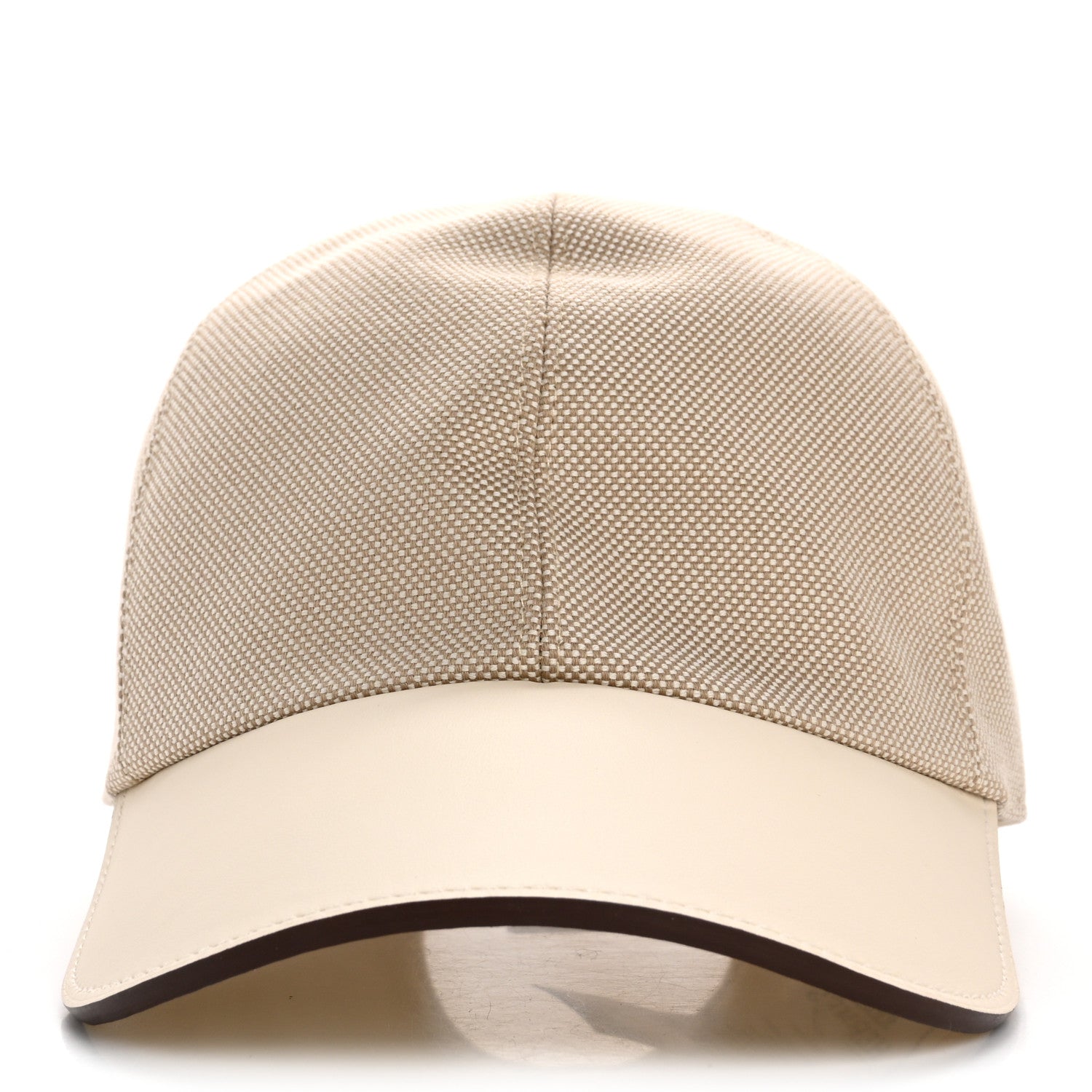 Hermes Toile H Cotton Canvas Swift Tess Kelly Plein Air Cap 58 Desert Nata 3 of 8