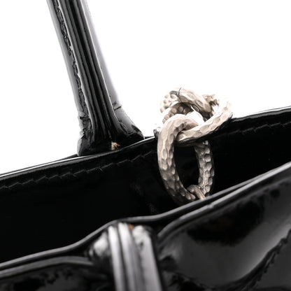 Chanel Patent Medallion Tote Black 13 of 13