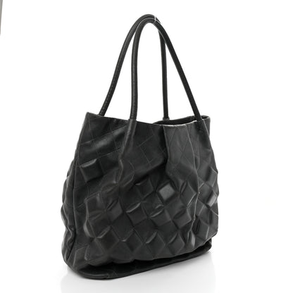 Chanel Calfskin Sloane Square Tote Grey 2 of 10