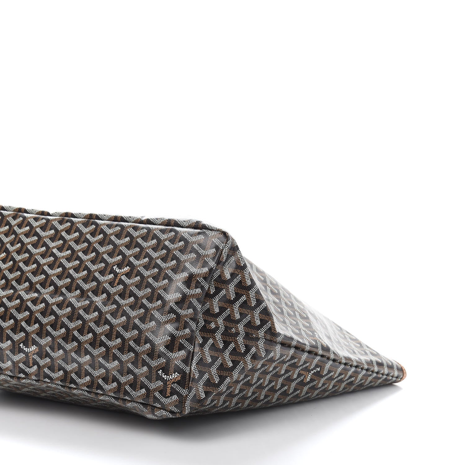 Goyard Goyardine Saint Louis GM Black Gold 7 of 8