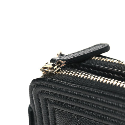 Chanel Caviar Quilted Small Clutch With Chain Black 11 of 11