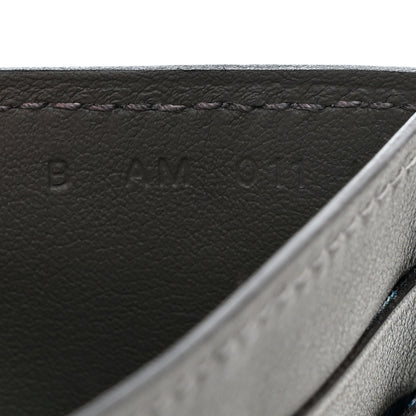 Hermes Swift Citizen Twill Card Case Gris Meyer 6 of 8