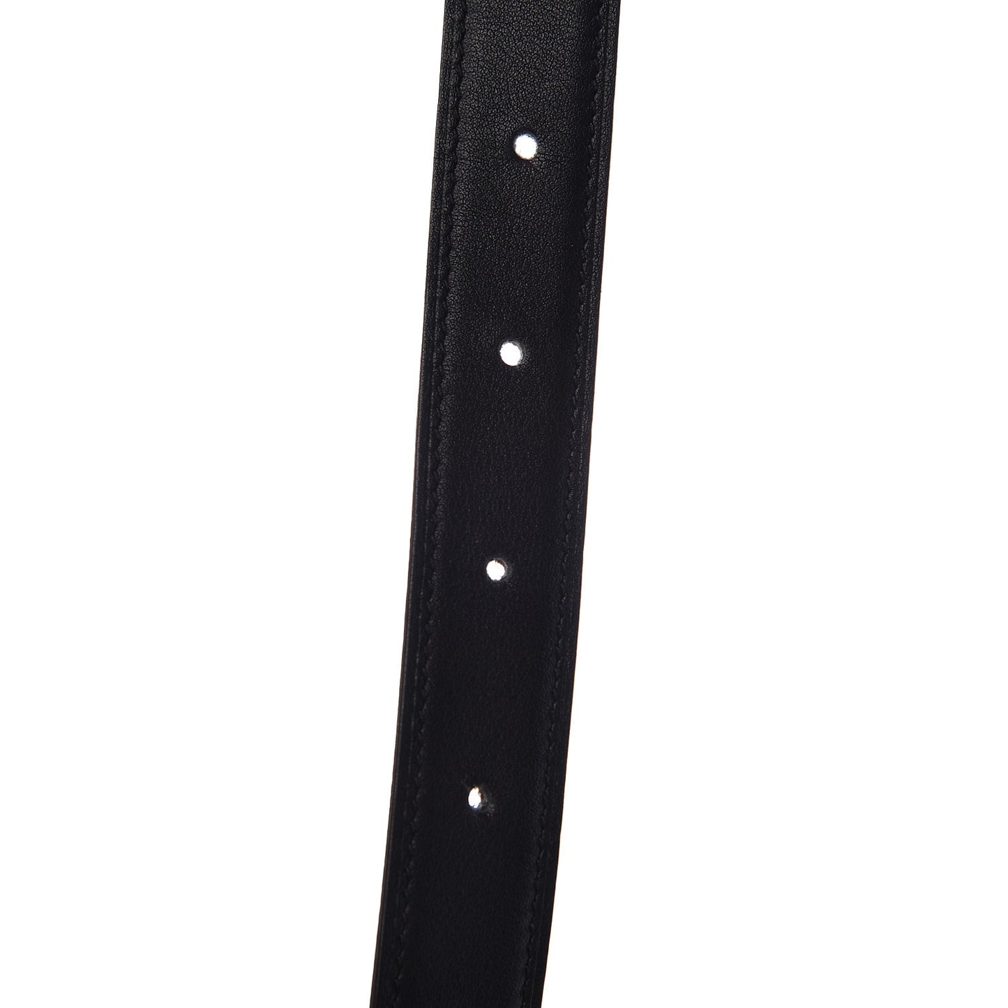 Swift Epsom 24mm Mini Constance H Belt 90 Black Etoupe