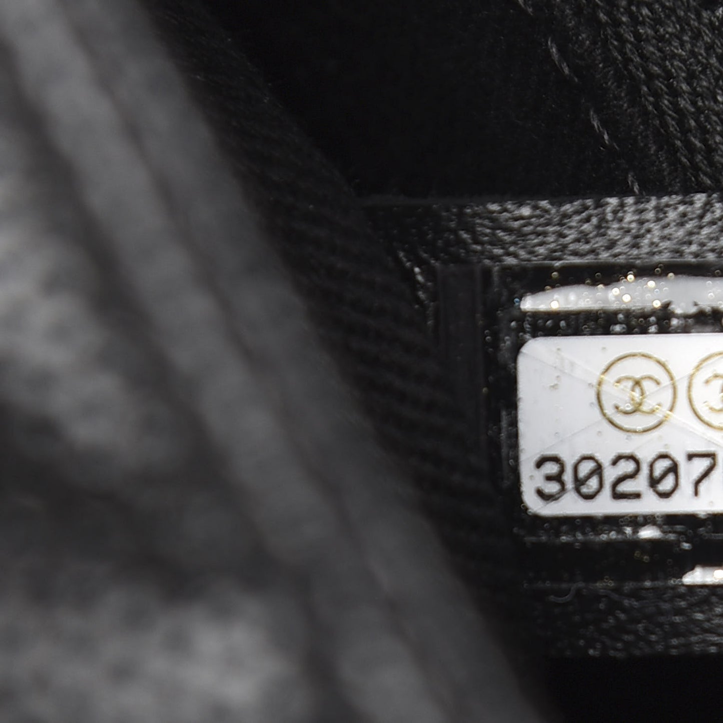 Caviar Quilted Small Coco Handle Flap So Black