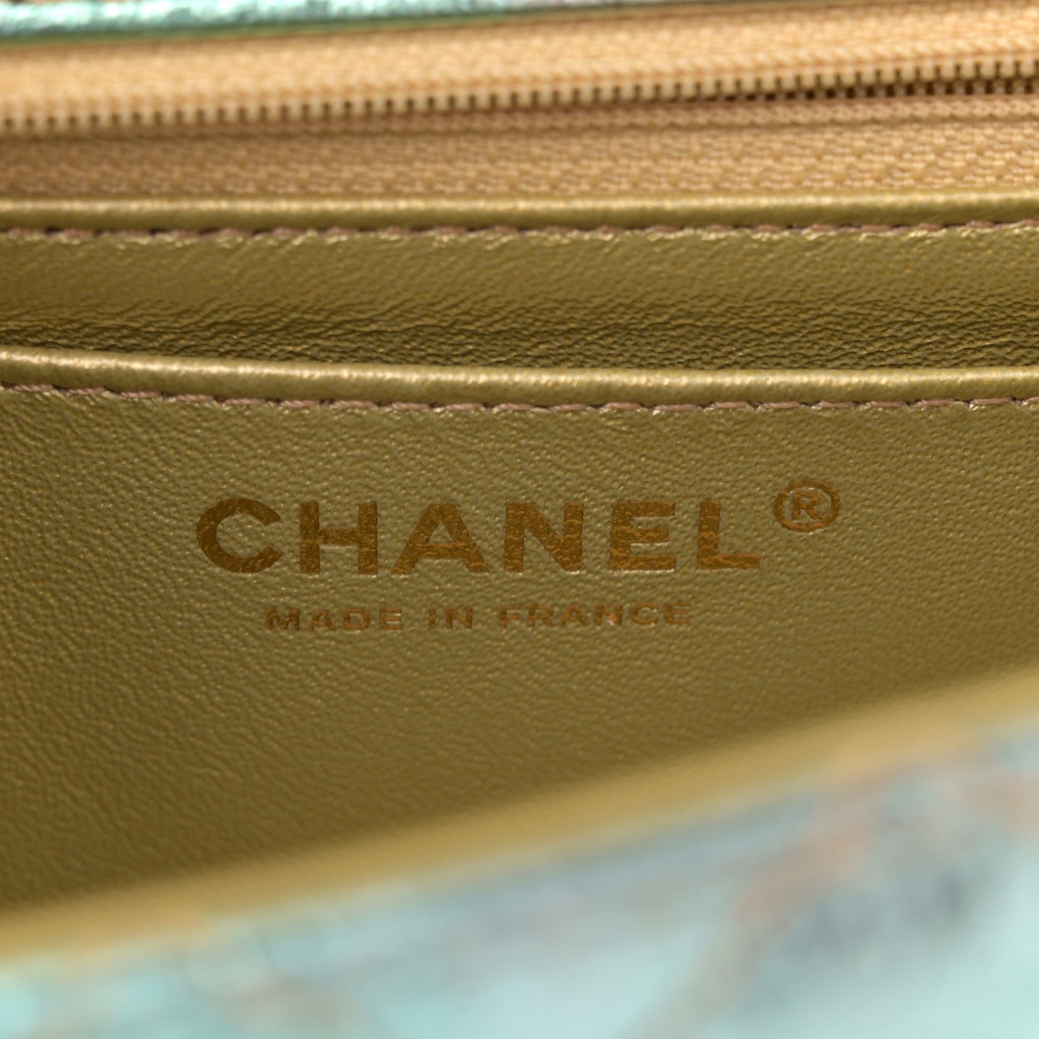 Chanel Metallic Goatskin Quilted Mini 2.55 Reissue Flap Multicolor 6 of 9