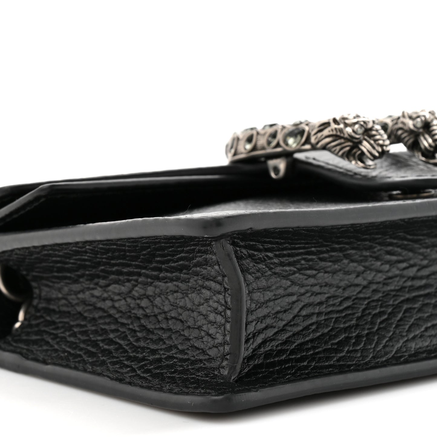 Calfskin Super Mini Dionysus Shoulder Bag Black