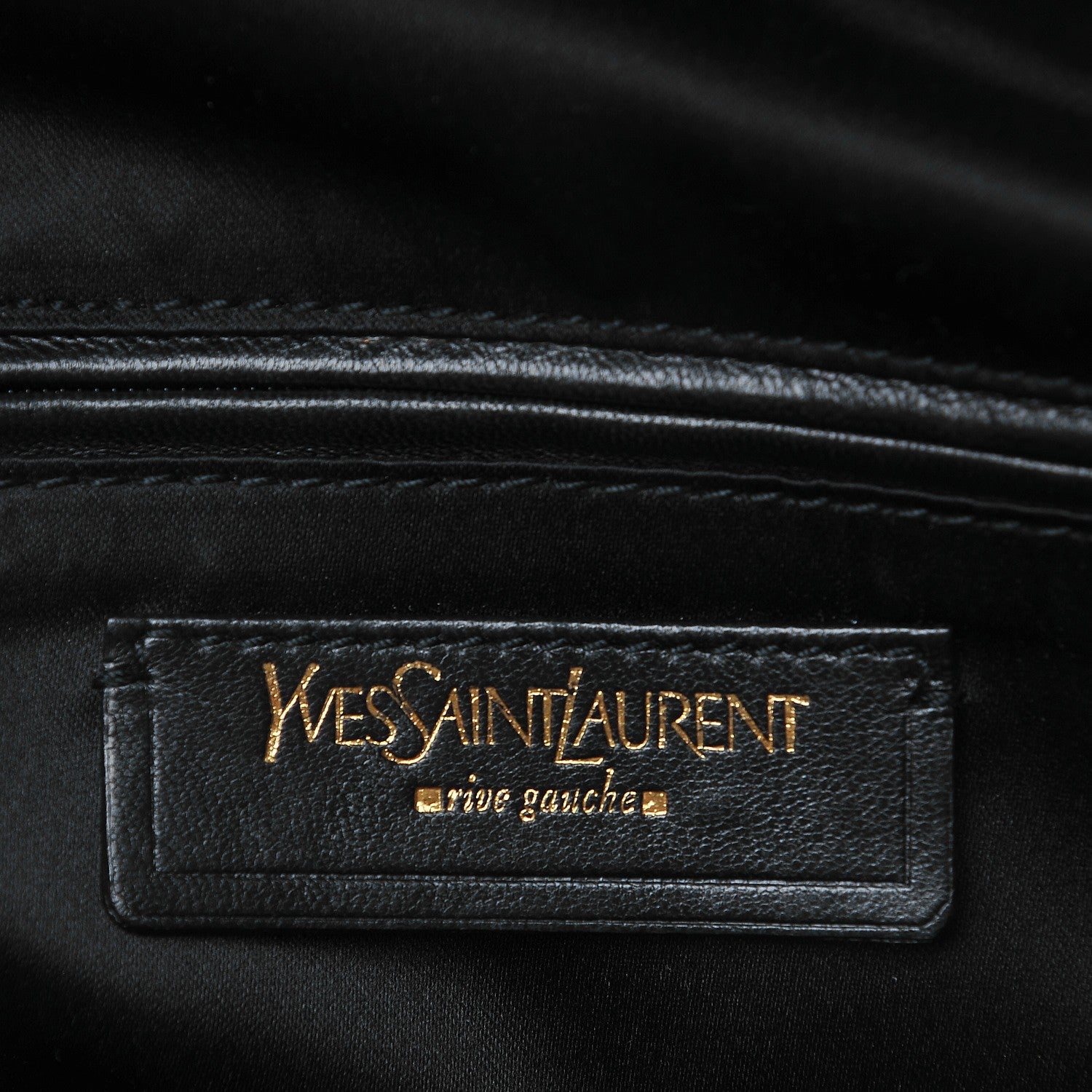 Saint Laurent Patent Croc Oversized Muse Black 6 of 7