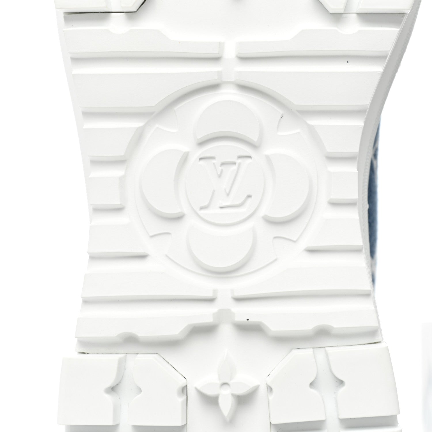 Louis Vuitton Denim Monogram Squad Sneakers 42 Marine 7 of 10