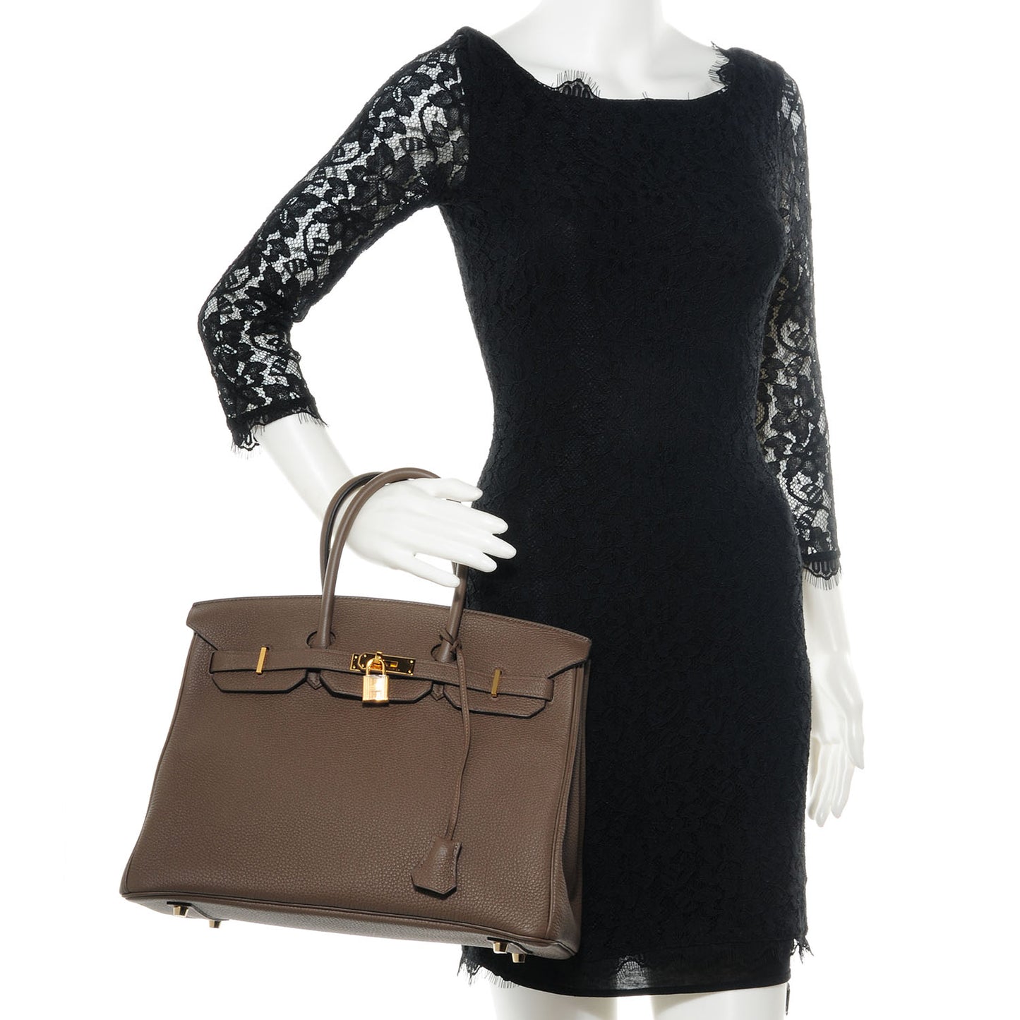 Togo Birkin 35 Taupe