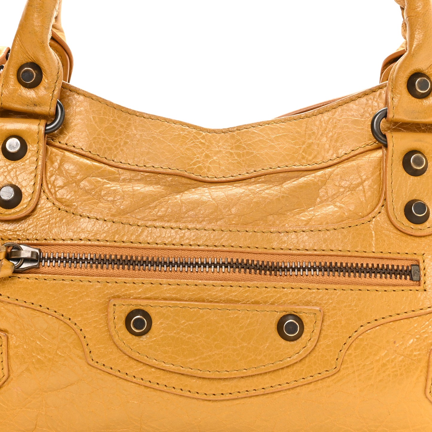 Agneau Classic Hardware First Jaune Moutarde