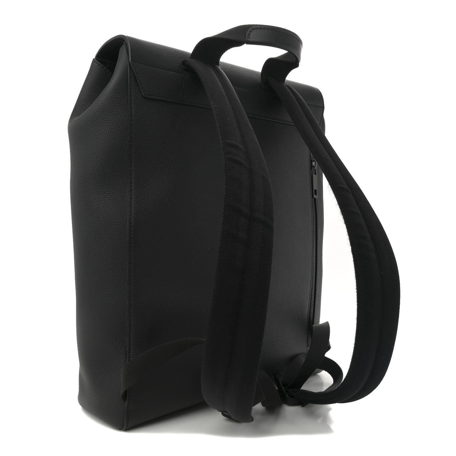 Louis Vuitton Calfskin Aerogram Fastline Backpack Black 4 of 11